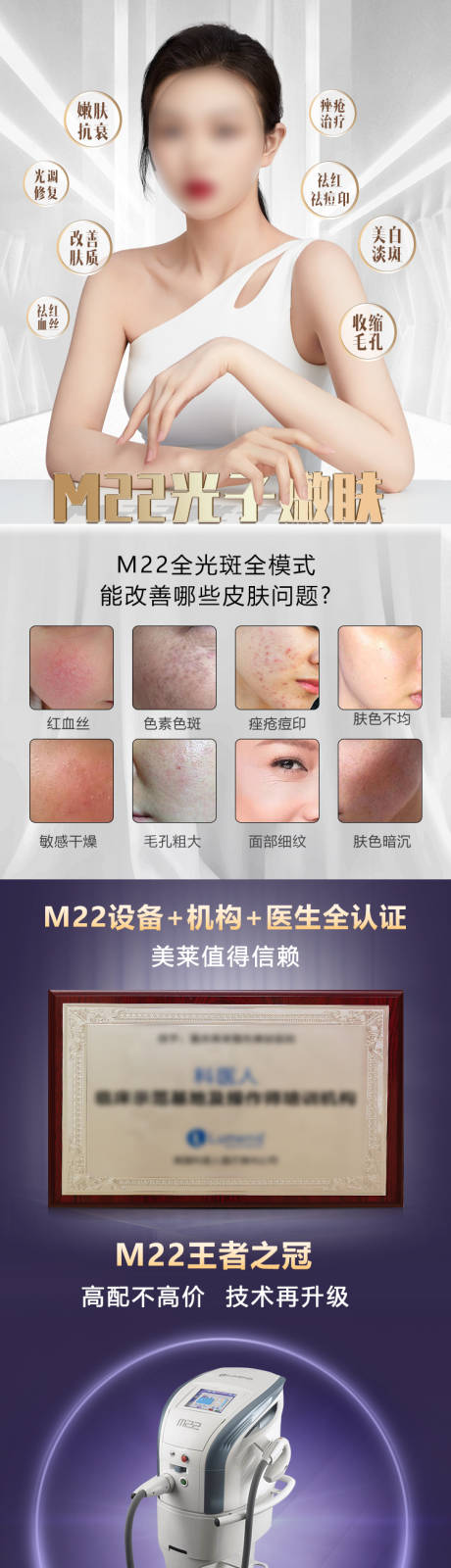 源文件下载【医美M22光子嫩肤详情页】编号：76850011495713338