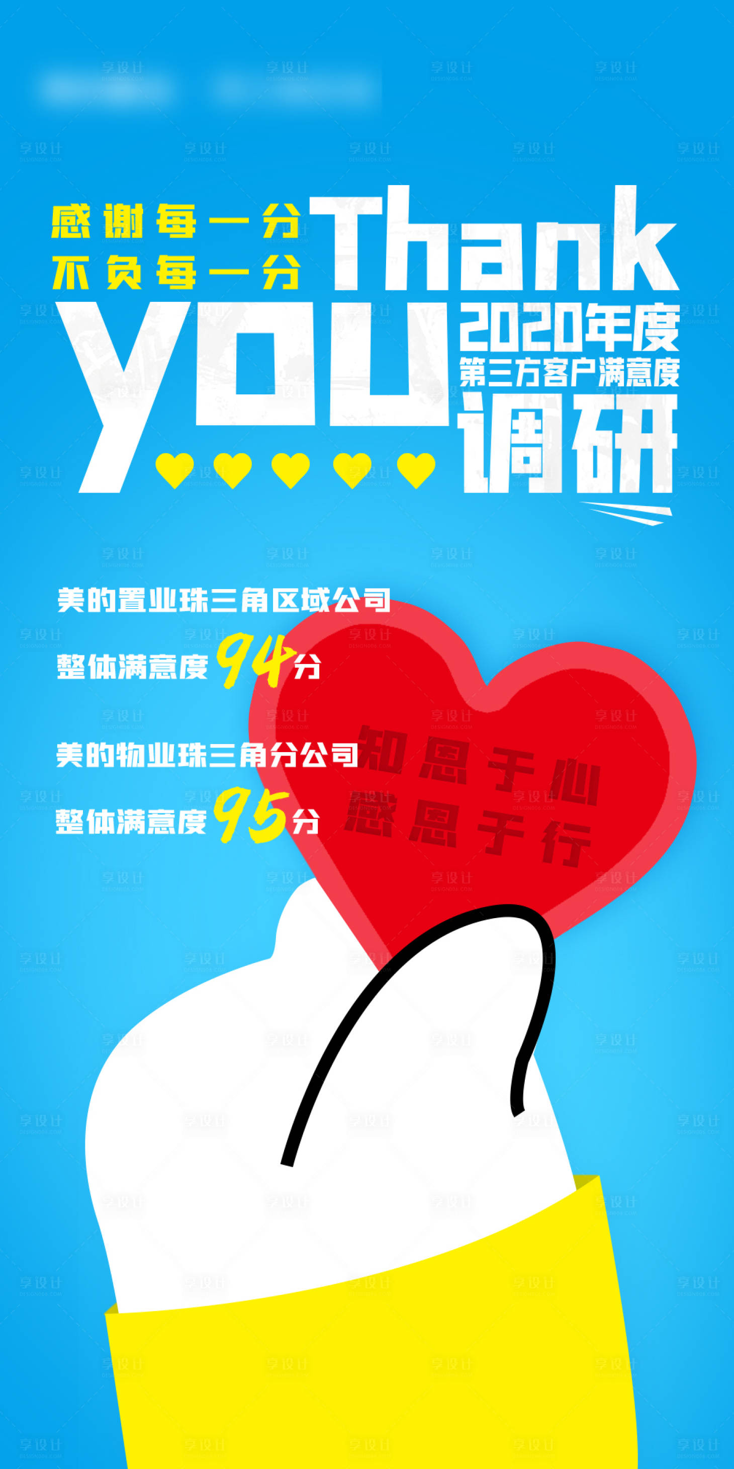 源文件下载【享设计】搜索编号：76340011896498010【高端地产满意度海报】