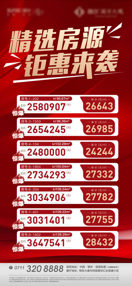 源文件下载【红色热销地产精装洋房开盘加推】编号：42690011640242377