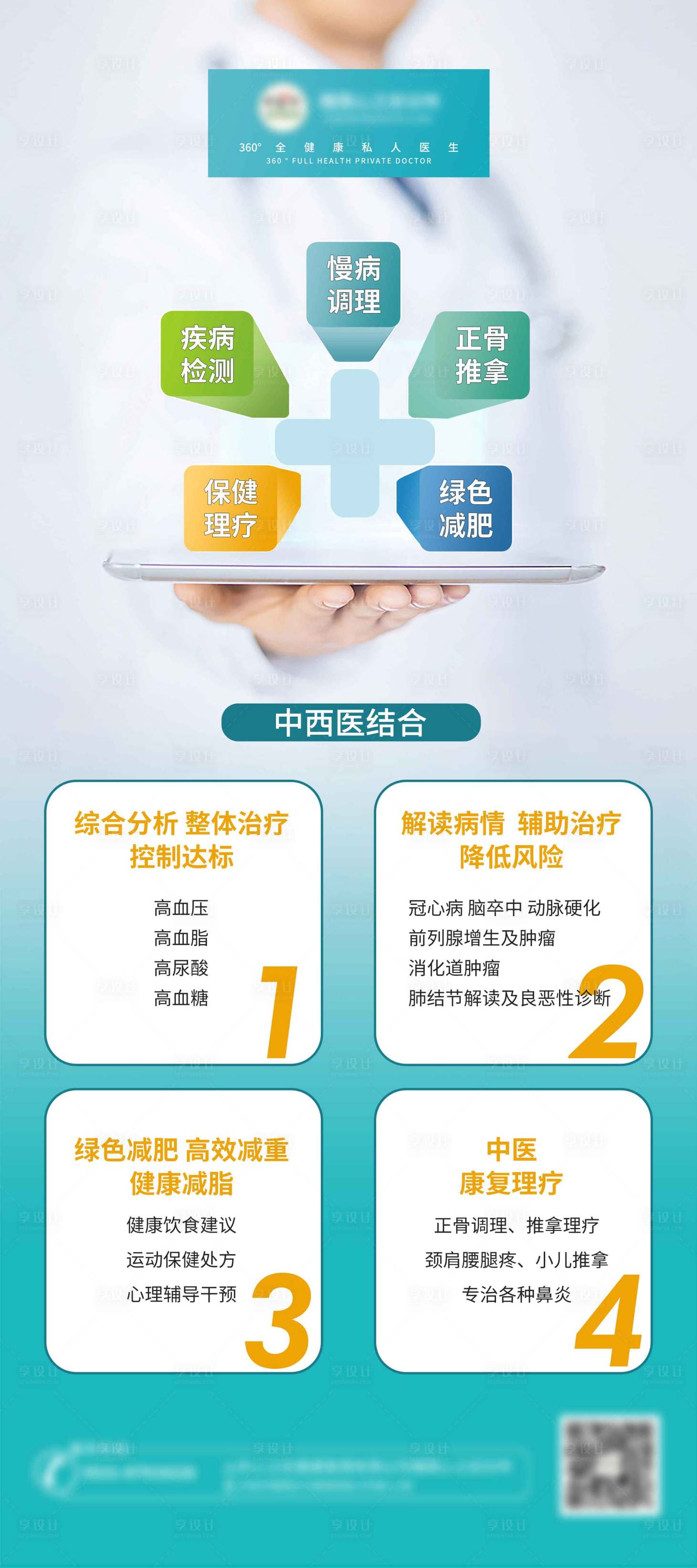 源文件下载【享设计】搜索编号：30490011739954231【医疗展架易拉宝】