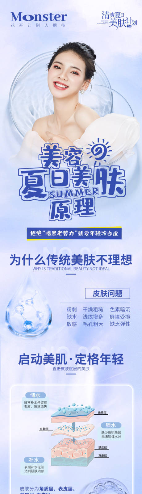 源文件下载【医美夏日美肤节详情页】编号：66980011464699618