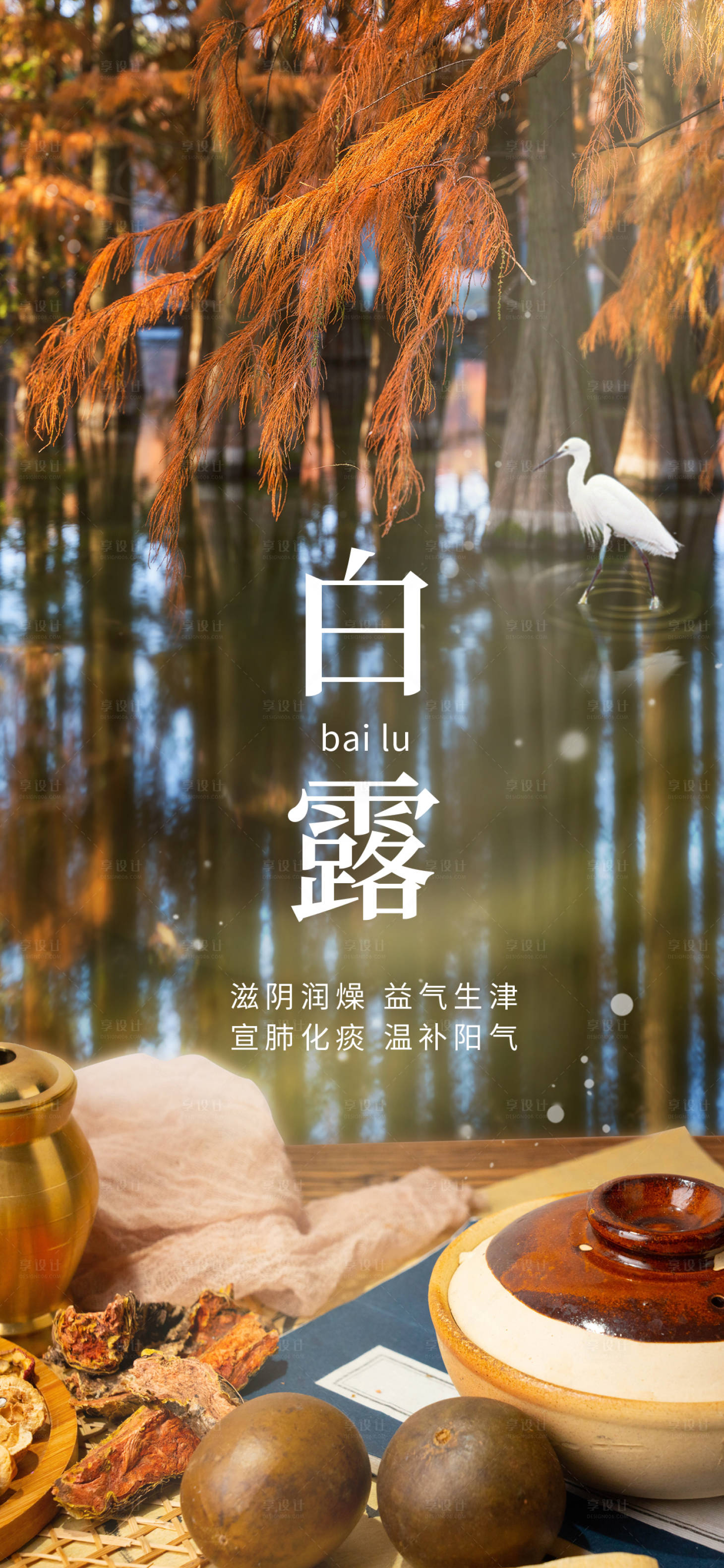 源文件下載【享設計】搜索編號：70030011776976635【白露】