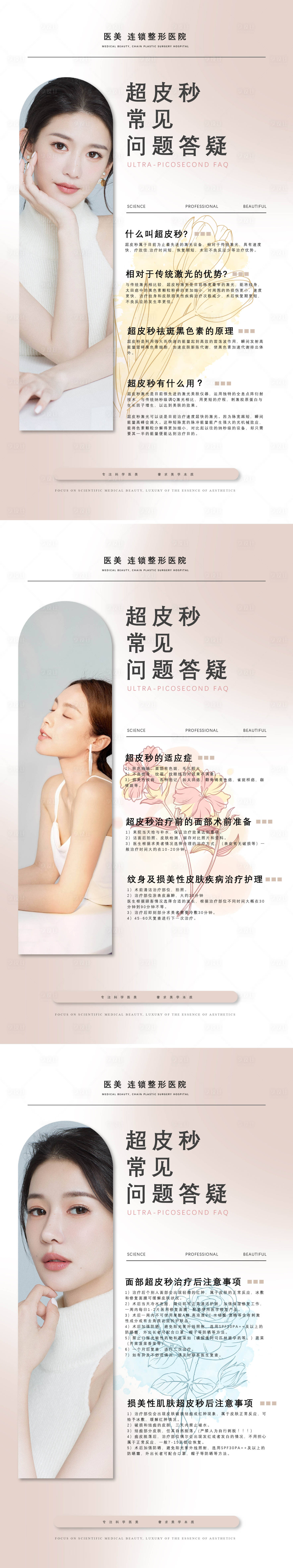 源文件下載【享設計】搜索編號：66920011810374215【超皮秒科普知識海報】