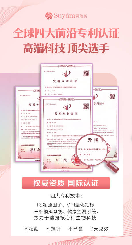源文件下载【医美专利背书海报】编号：79660011578201989