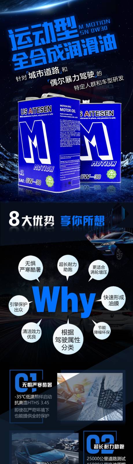 源文件下载【运动型合成润滑机油蓝桶详情页】编号：12740011912715807