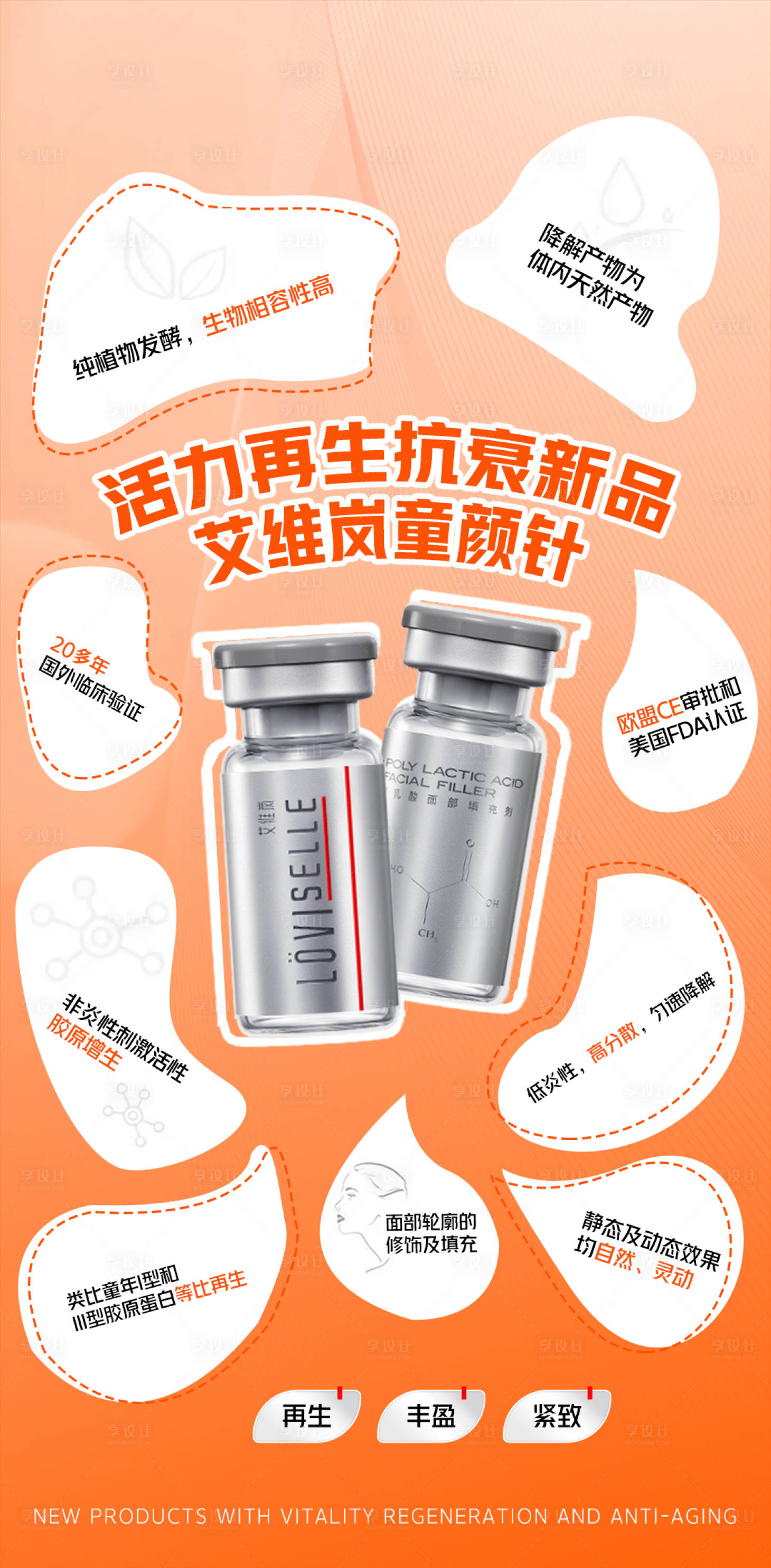 源文件下載【享設計】搜索編號：62600011770277965【醫美童顏針宣傳海報】