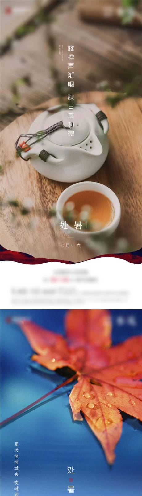 源文件下载【处暑节气移动端海报】编号：97510011778606832