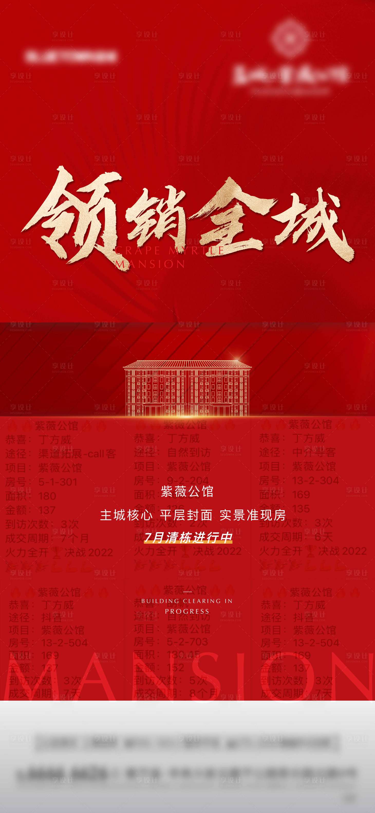 源文件下載【享設計】搜索編號：36210011908968938【地產熱銷刷屏海報】