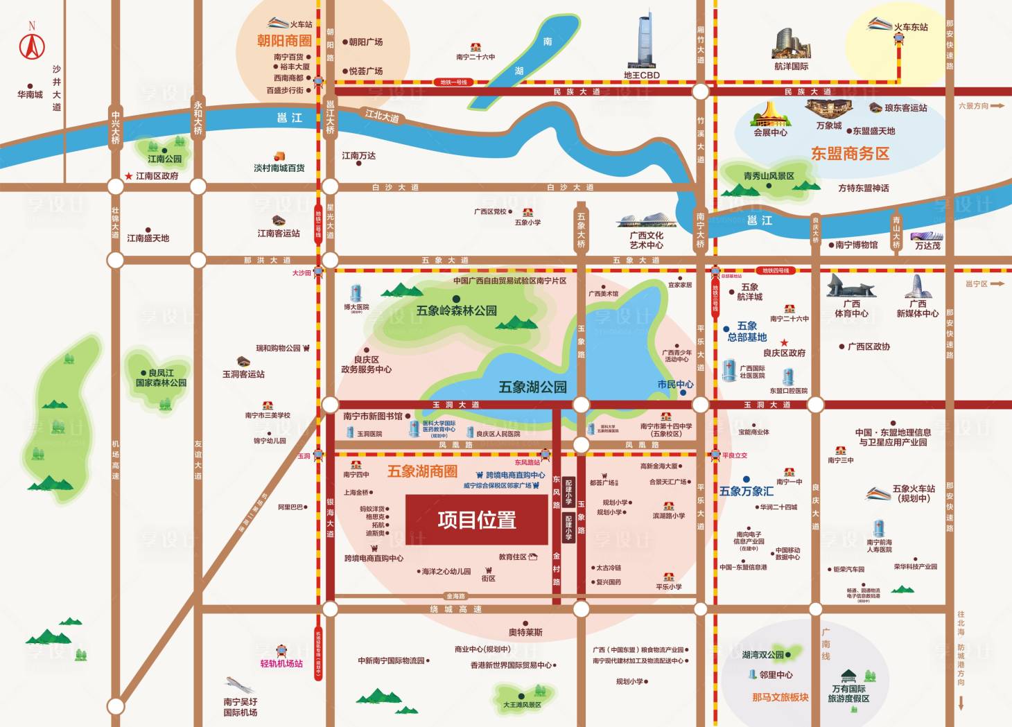 源文件下载【地产区位图】编号：66230011793881433