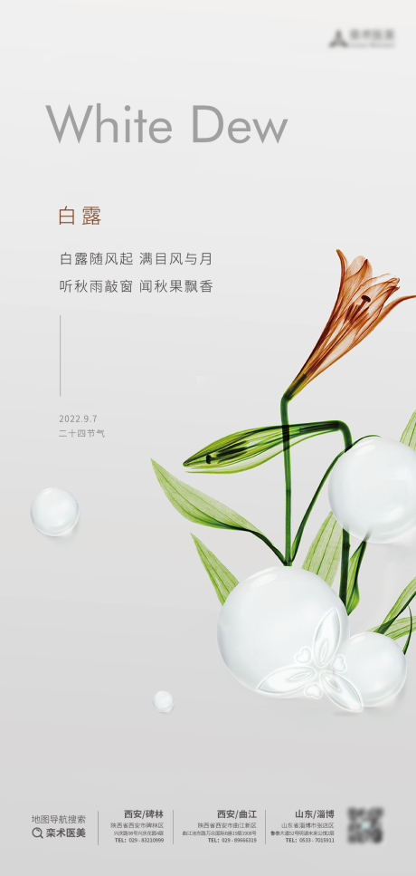 源文件下载【白露海报】编号：80930011875141763