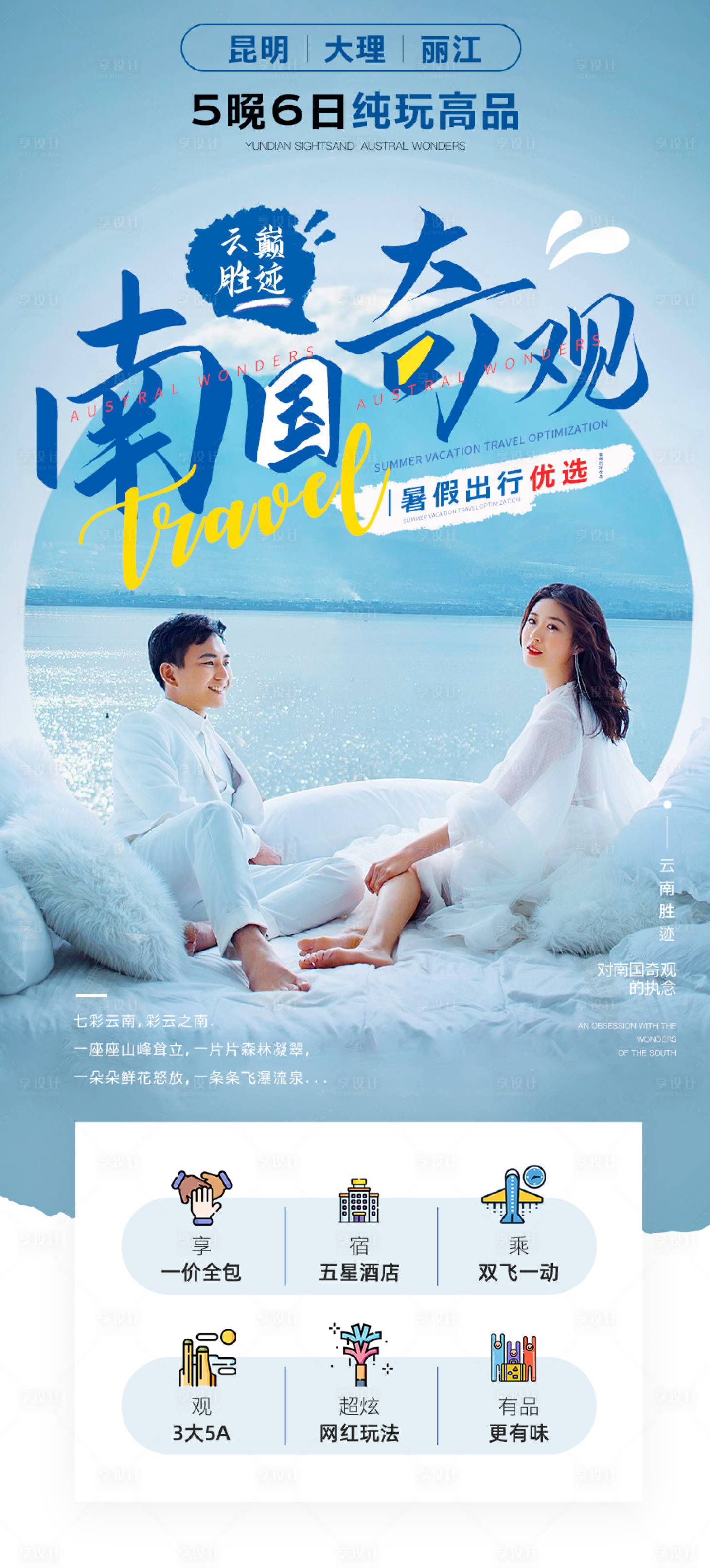 源文件下载【云南旅游海报】编号：94510011699699718