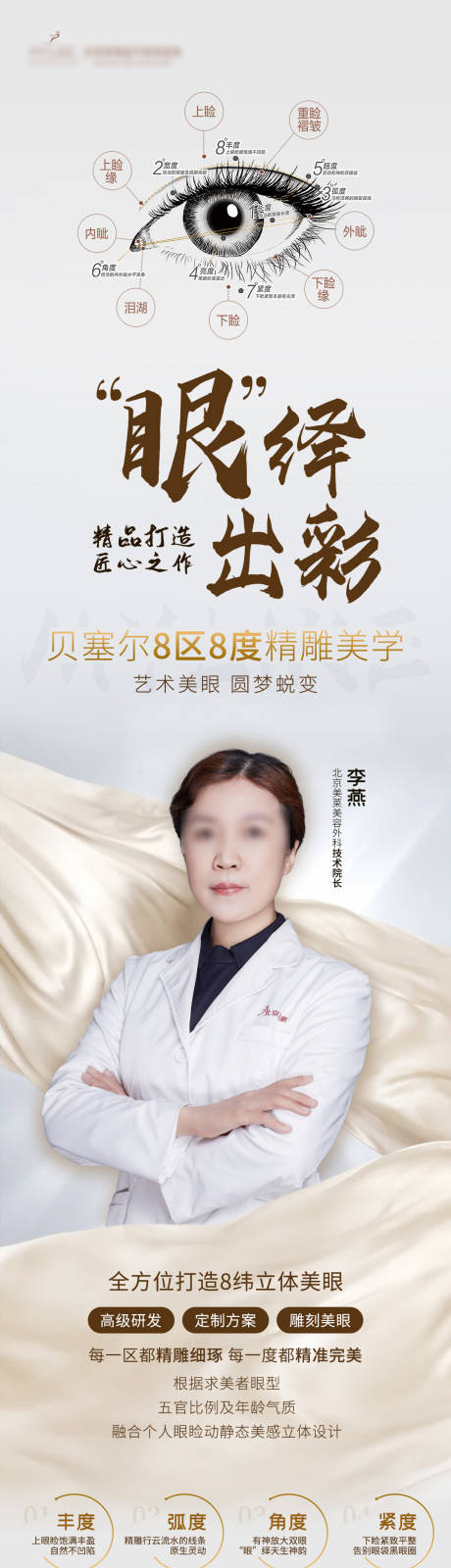 源文件下載【享設計】搜索編號：10180011931054135【醫生整形美容長圖海報】