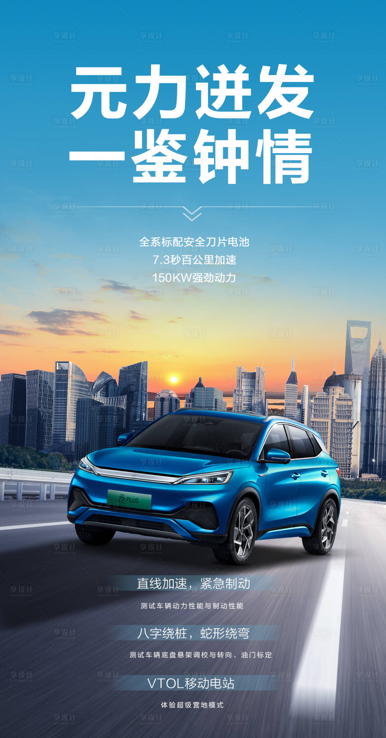 源文件下载【享设计】搜索编号：38230011425435299【汽车城市公路海报】