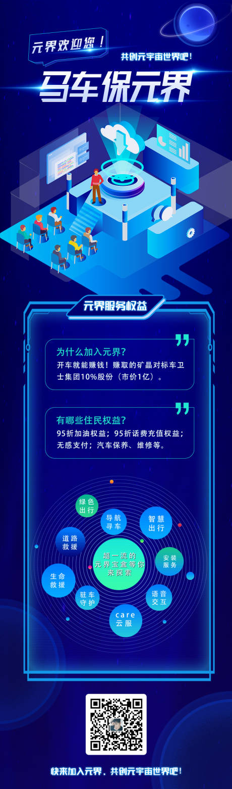源文件下载【元宇宙长图海报】编号：18690011710675777