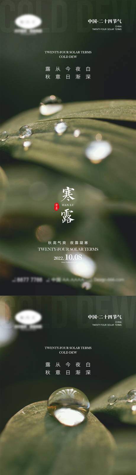 源文件下載【寒露節氣海報】編號：29200011950666049