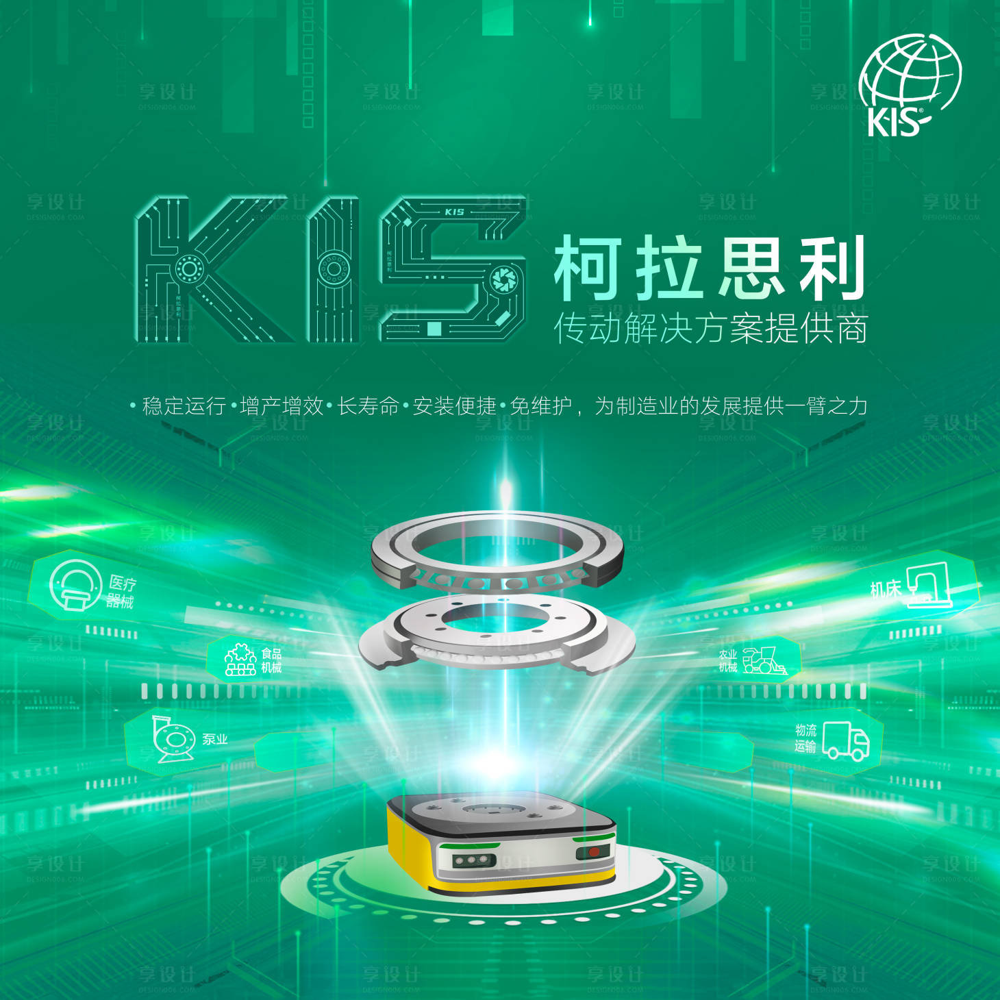 源文件下載【享設計】搜索編號：96650011942004797【自動化工業展會海報】