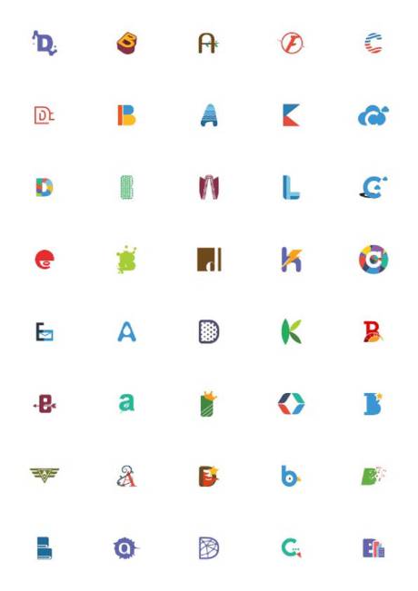 源文件下载【享设计】搜索编号：53480011663221027【卡通字母扁平风UI图标icon】