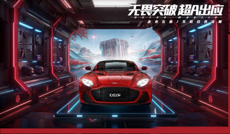 源文件下载【享设计】搜索编号：48360011507348733【赛车游戏促销创意海报】