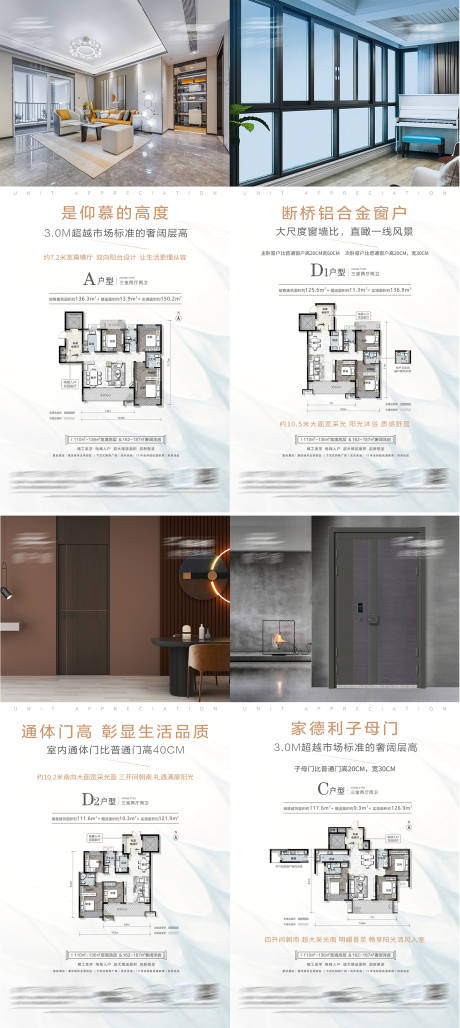 户型价值系列海报