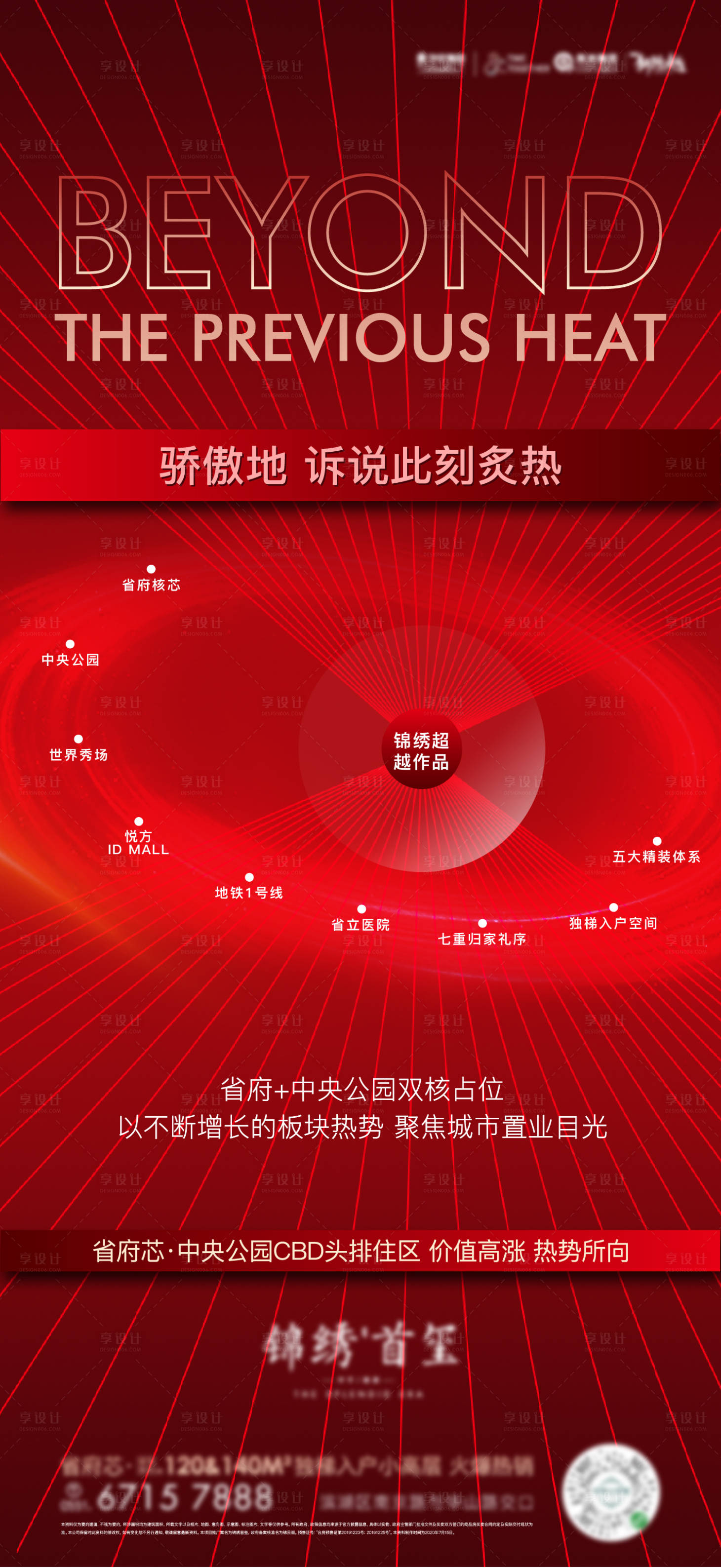 编号：20220803170509292【享设计】源文件下载-地产红色热销战报价值点海报