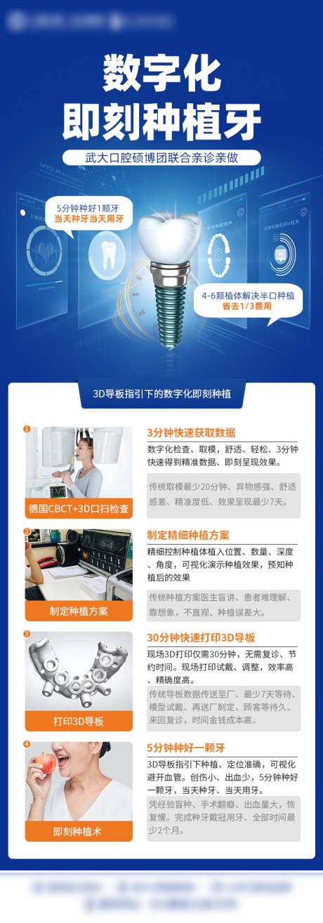 源文件下载【即刻负重种植牙海报】编号：24530011526747862