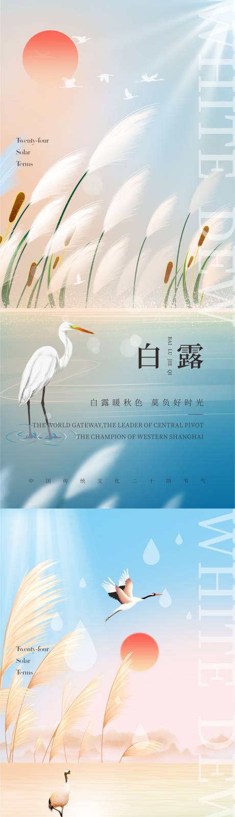 源文件下载【二十四节气白露海报 】编号：53230011725654857