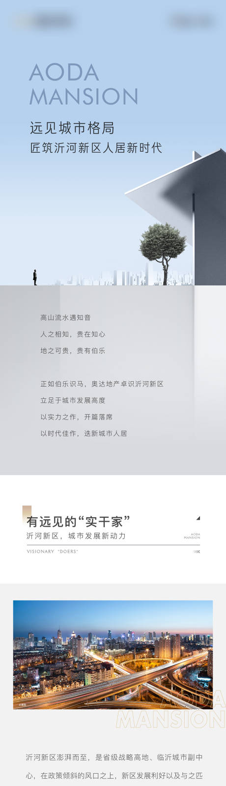 源文件下载【区域炒作地产长图海报】编号：58180011841458270