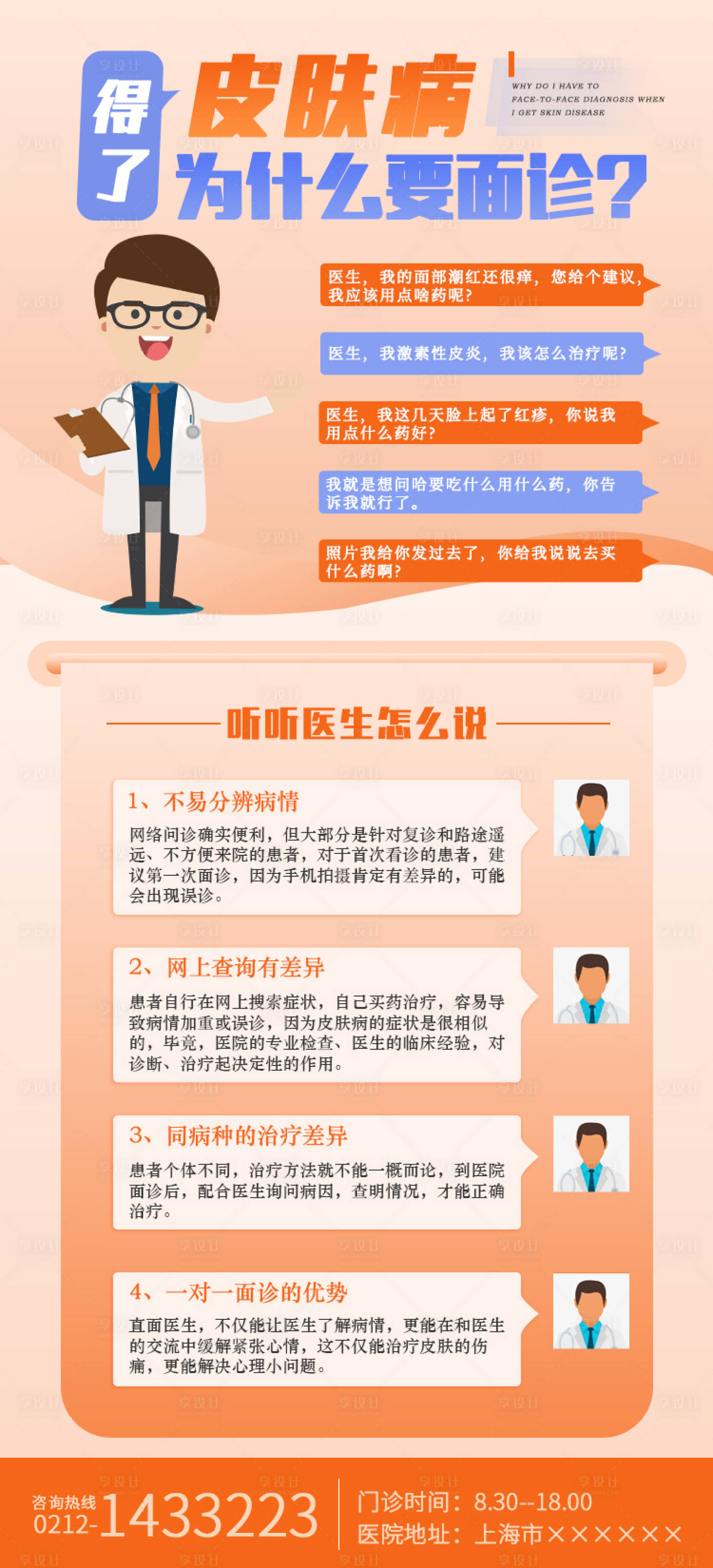 源文件下载【医疗科普海报】编号：77510011780596020