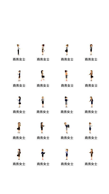 源文件下载【享设计】搜索编号：12380011451138092【卡通人物UI图标ICON图标】