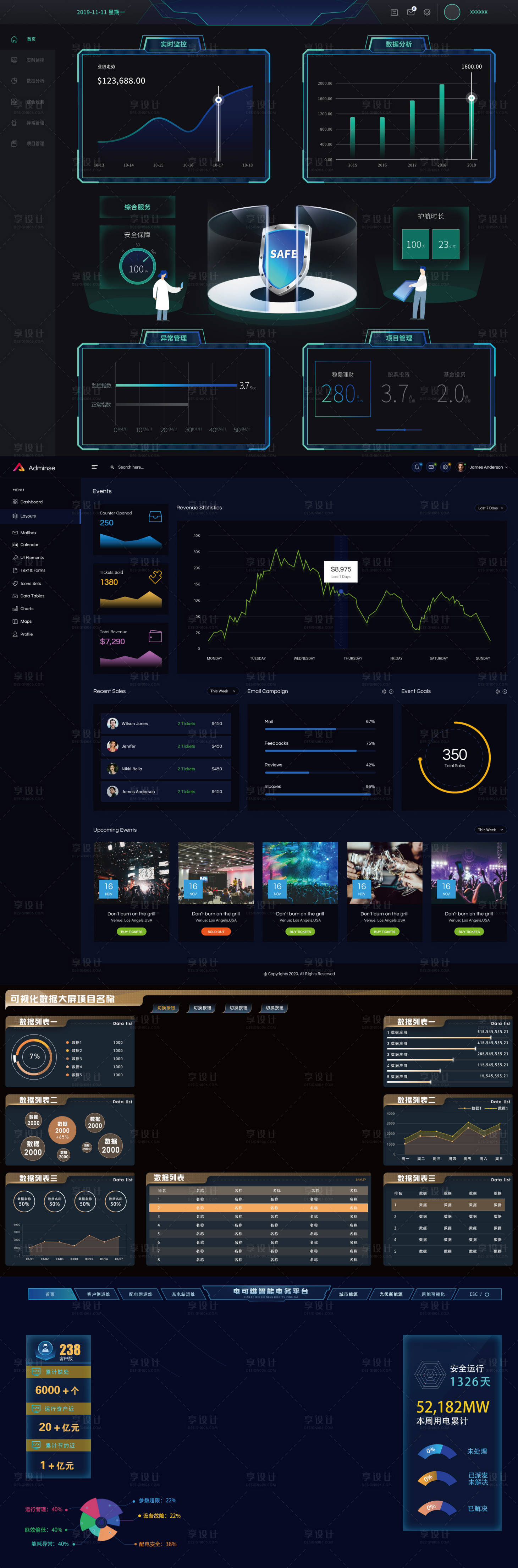 源文件下载【电可维智能电务平台软件UI界面可视化】编号：66240011913573159