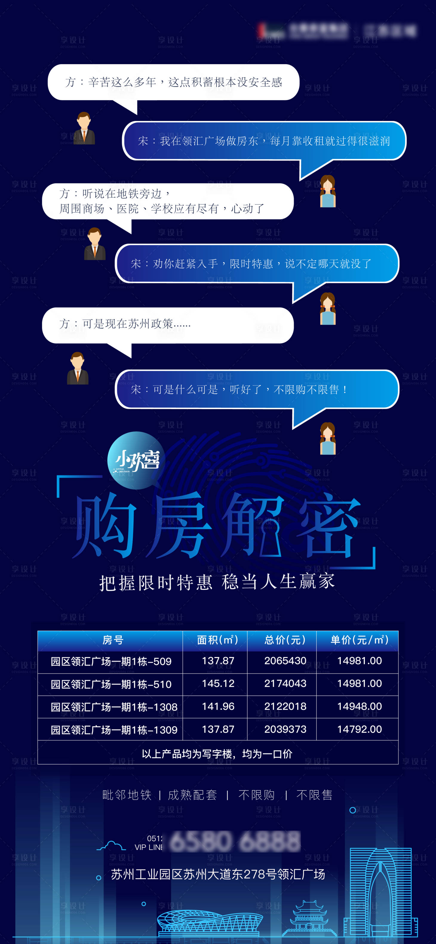源文件下載【享設(shè)計(jì)】搜索編號(hào)：71810011547019830【購(gòu)房解密全民營(yíng)銷海報(bào)】