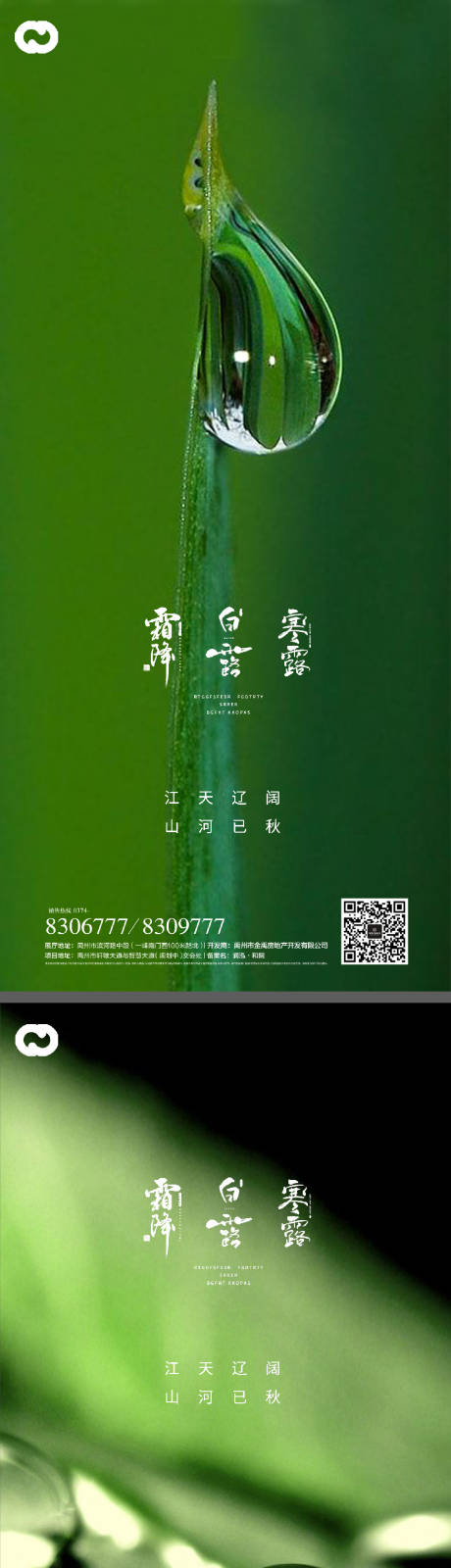 源文件下載【白露海報】編號：66470011905467406