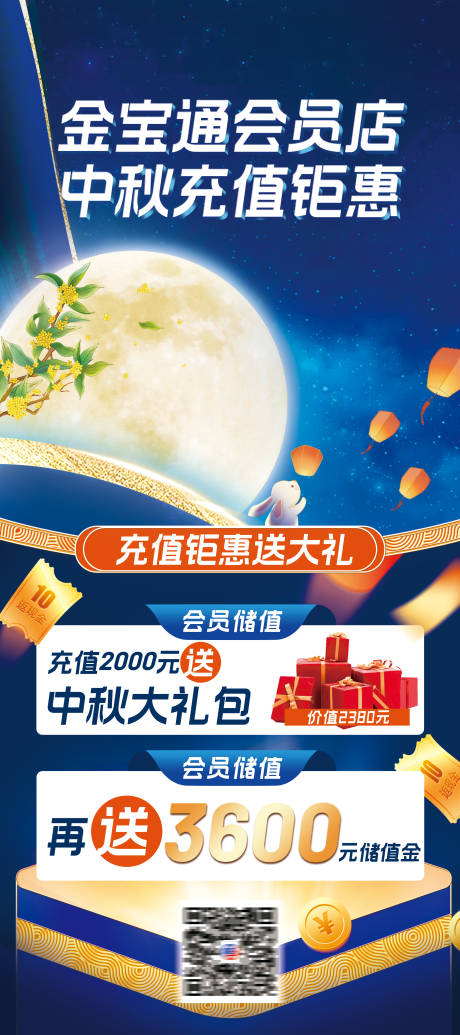 源文件下载【中秋充值钜惠海报】编号：32570011951305156