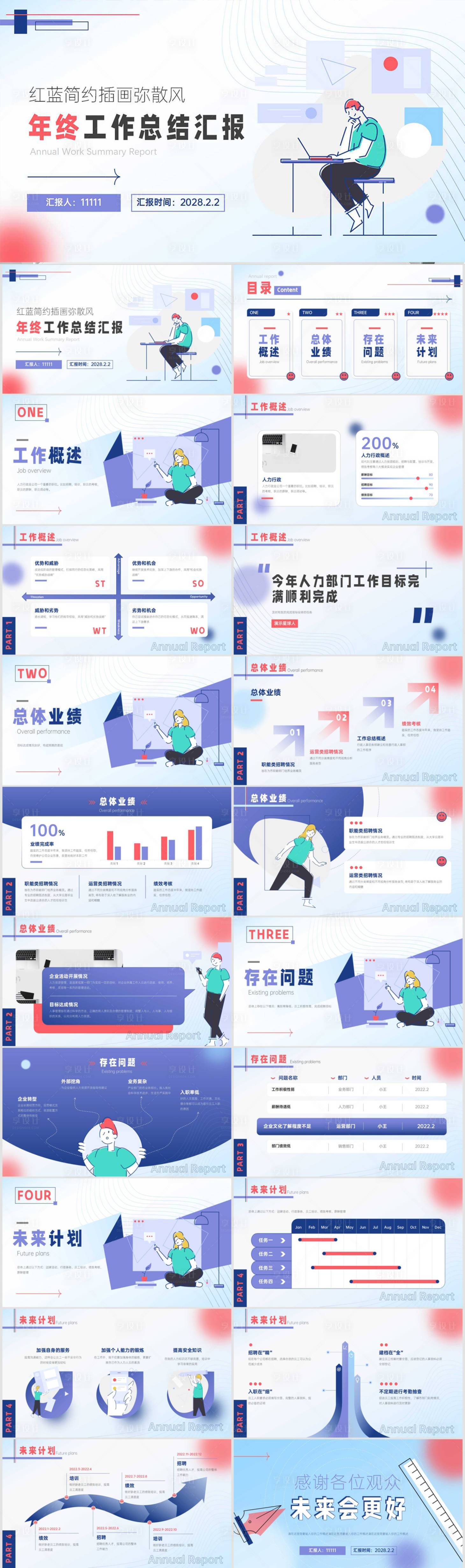 源文件下载【工作总结PPT】编号：63630011604267528