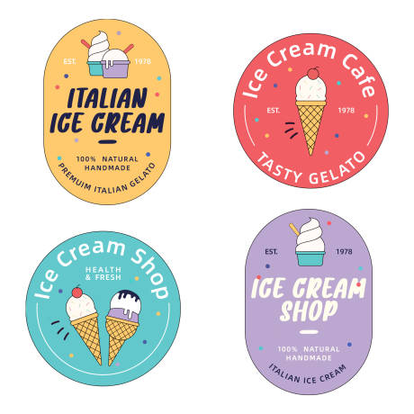 编号：20220829143146621【享设计】源文件下载-夏日冰淇淋icon图标贴纸