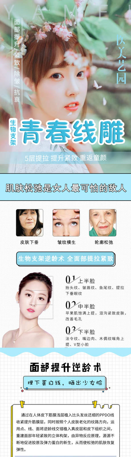 源文件下载【线雕生物支架逆龄术详情页】编号：27750011799963146