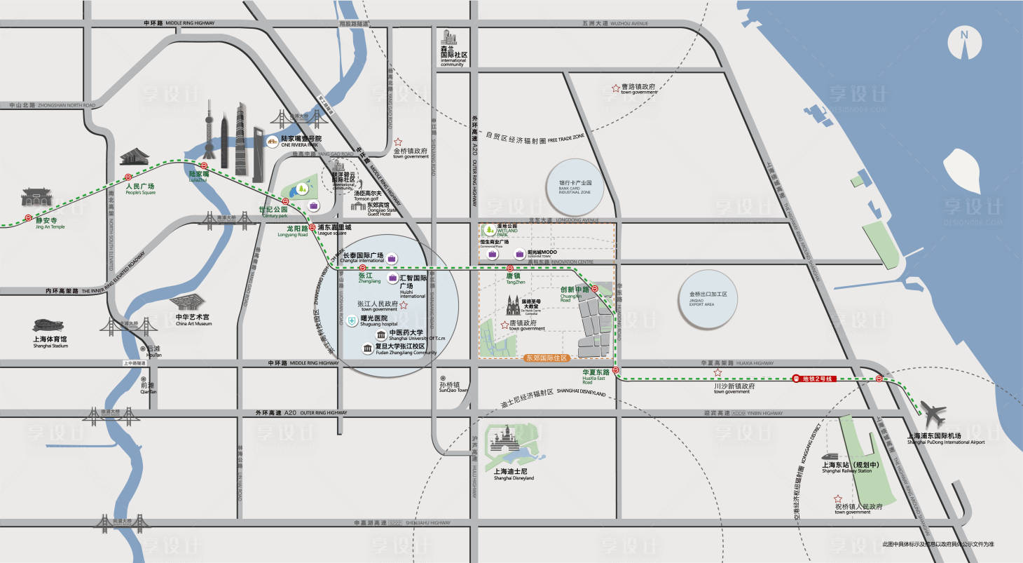 源文件下载【享设计】搜索编号：94660011467625365【区位图设计】