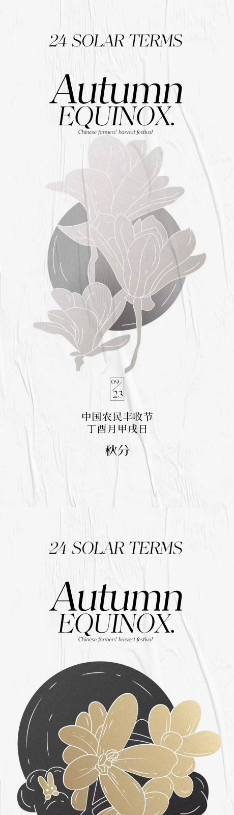 源文件下载【医美秋分节气海报】编号：19120011970877592