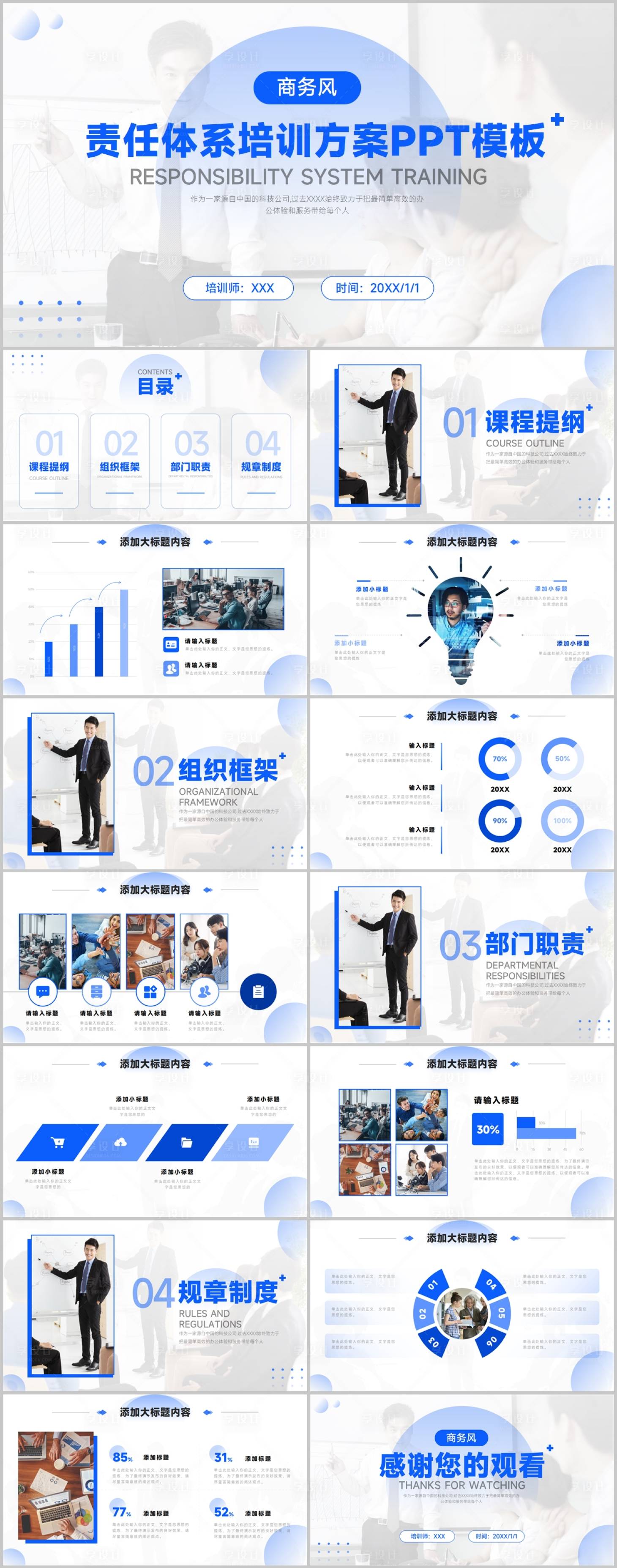 源文件下载【享设计】搜索编号：26670012228917974【责任体系培训PPT】