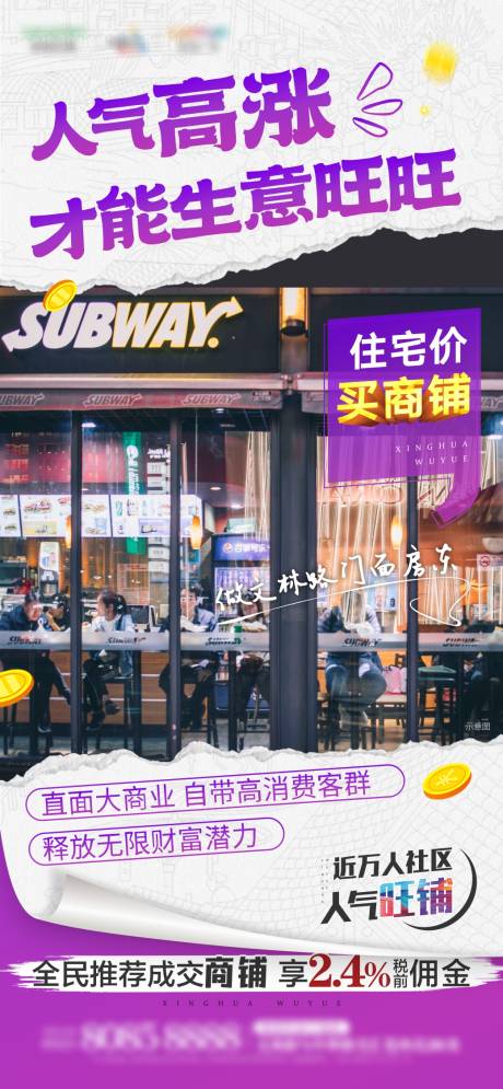 源文件下載【買沿街鋪商鋪生意開業(yè)招商刷屏】編號：42400012064345959