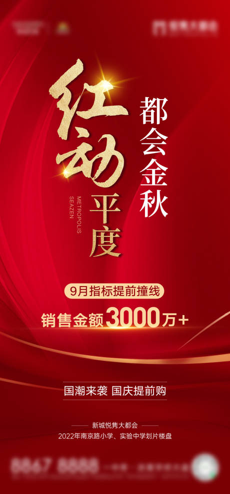 源文件下载【享设计】搜索编号：57180012474818416【业绩热销海报】