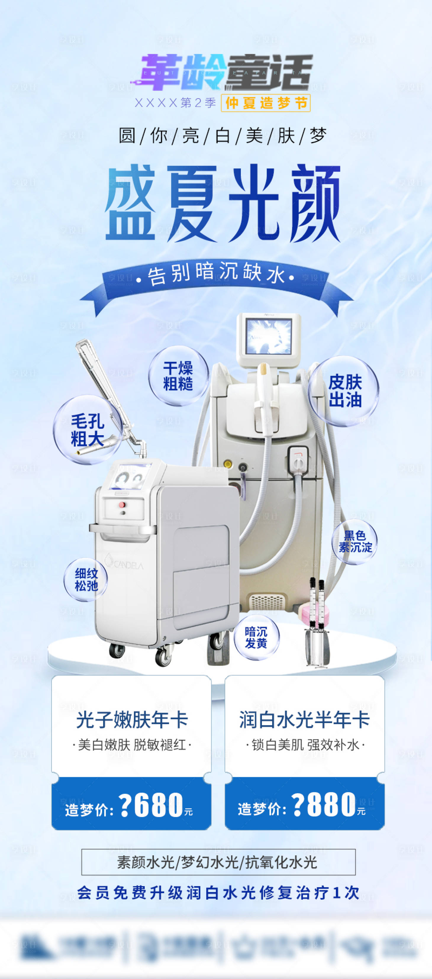 源文件下載【享設計】搜索編號：63420012230853139【夏日超聲炮海報】