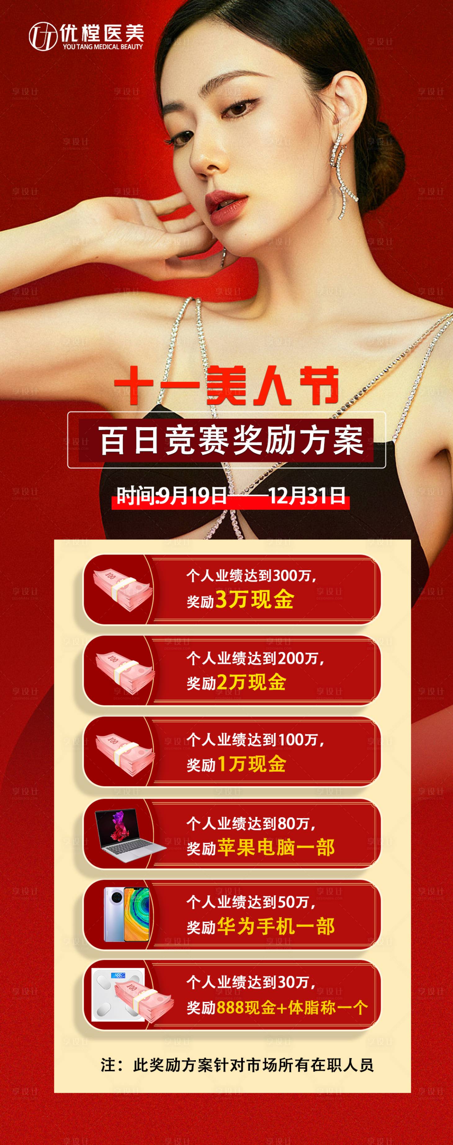 源文件下載【享設(shè)計】搜索編號：57470012238543220【醫(yī)美獎勵方案】
