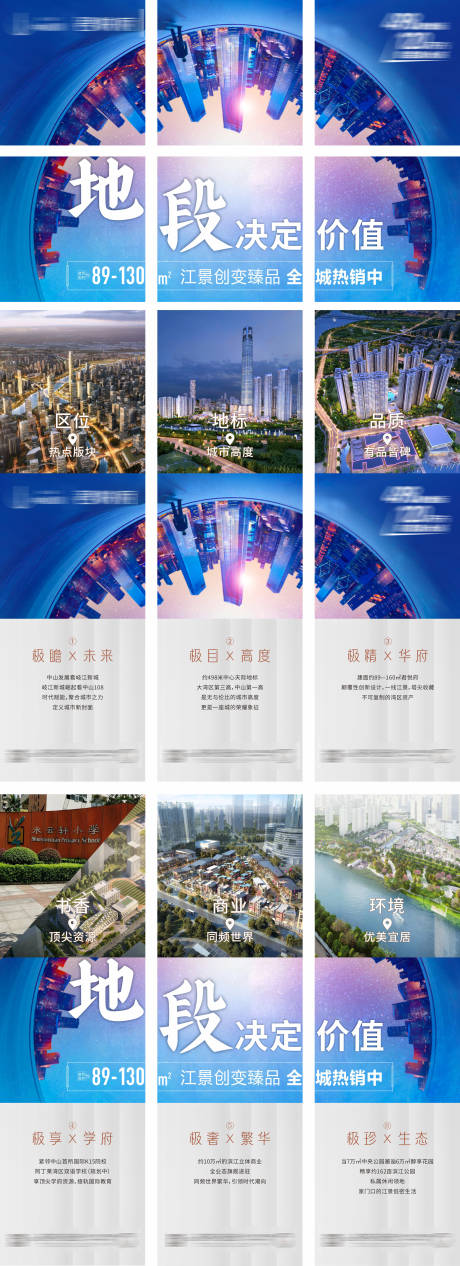 源文件下载【地产六宫格系列海报】编号：93780012275871189