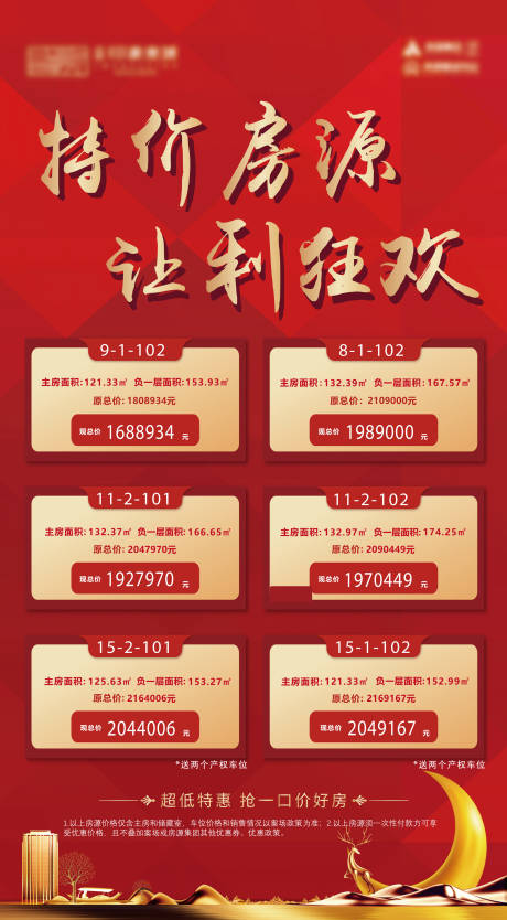 源文件下载【地产特价房海报】编号：61960012425123697