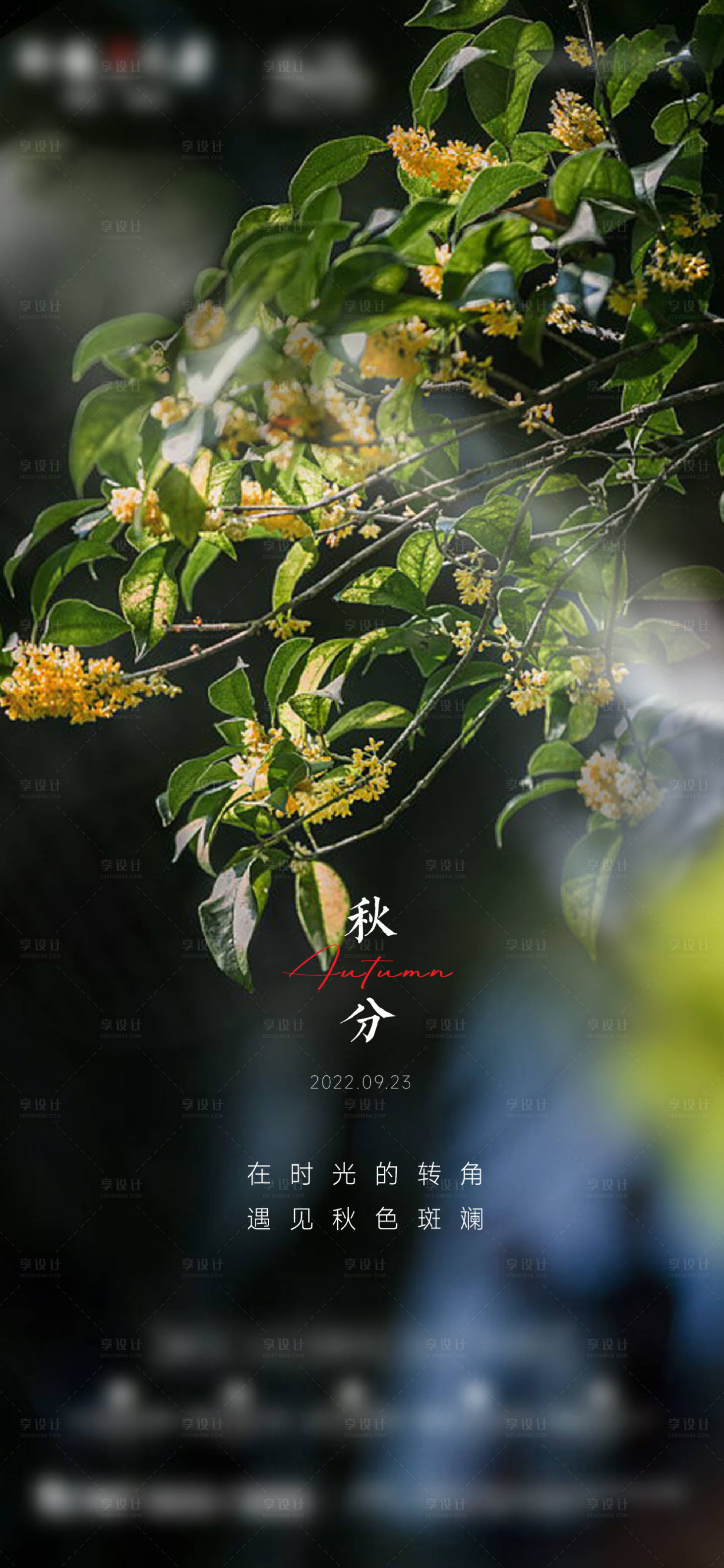 源文件下載【享設計】搜索編號：96300012333062867【地產秋分節氣海報】