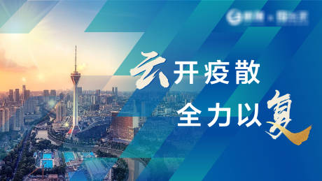 源文件下载【城市疫情复工背景板】编号：26750012263806150