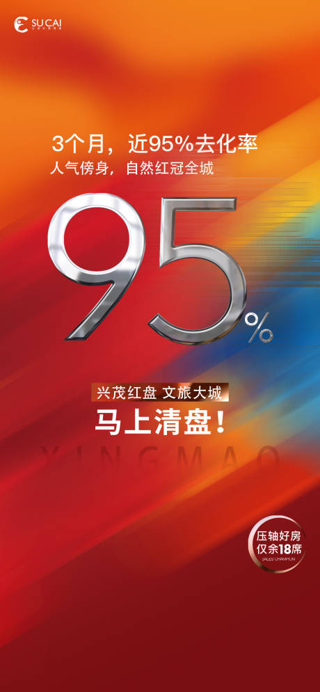 源文件下載【享設計】搜索編號：23730012336163160【地產紅盤海報】
