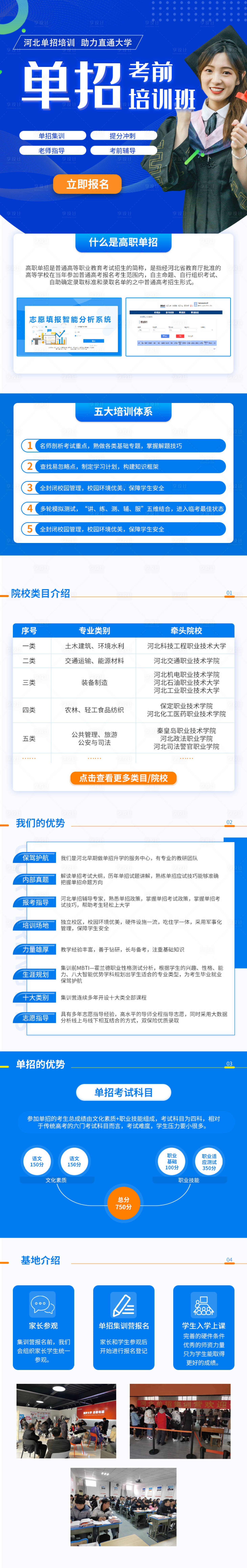 源文件下载【单招培训长图】编号：46340012321464024