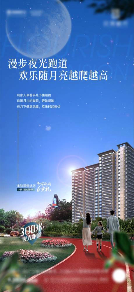 源文件下載【地產跑道價值點海報】編號：14650012140568150